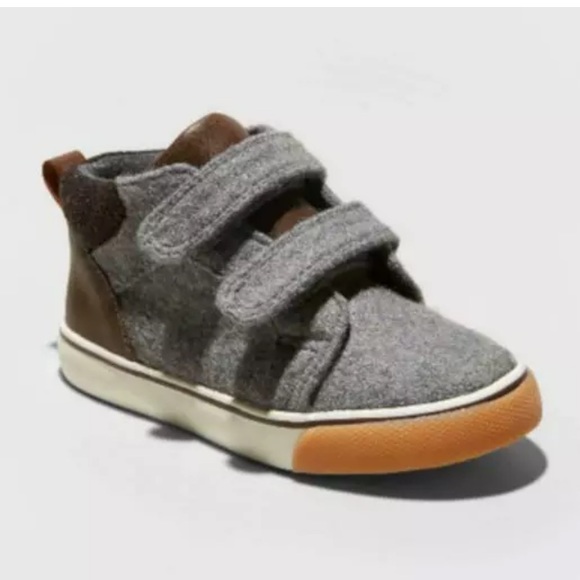 NWT Cat /& Jack Navy Hook And Loop Slip Ons Shoes Sneakers Size 10 Toddlers